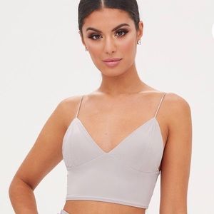 Jil grey slinky bralet